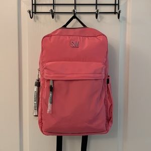 Pink Steve Madden Nylon Backpack